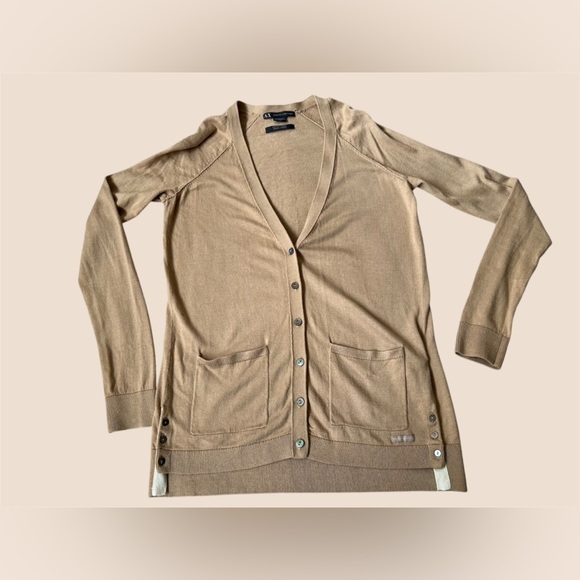Armani Exchange Sweaters - Armani Exchange Tan Chinos with Elastic Waistband